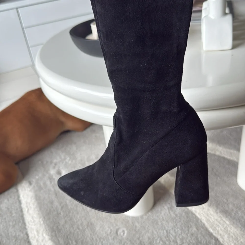 STUART WEITZMAN‎ Over The Knee Suede Boots